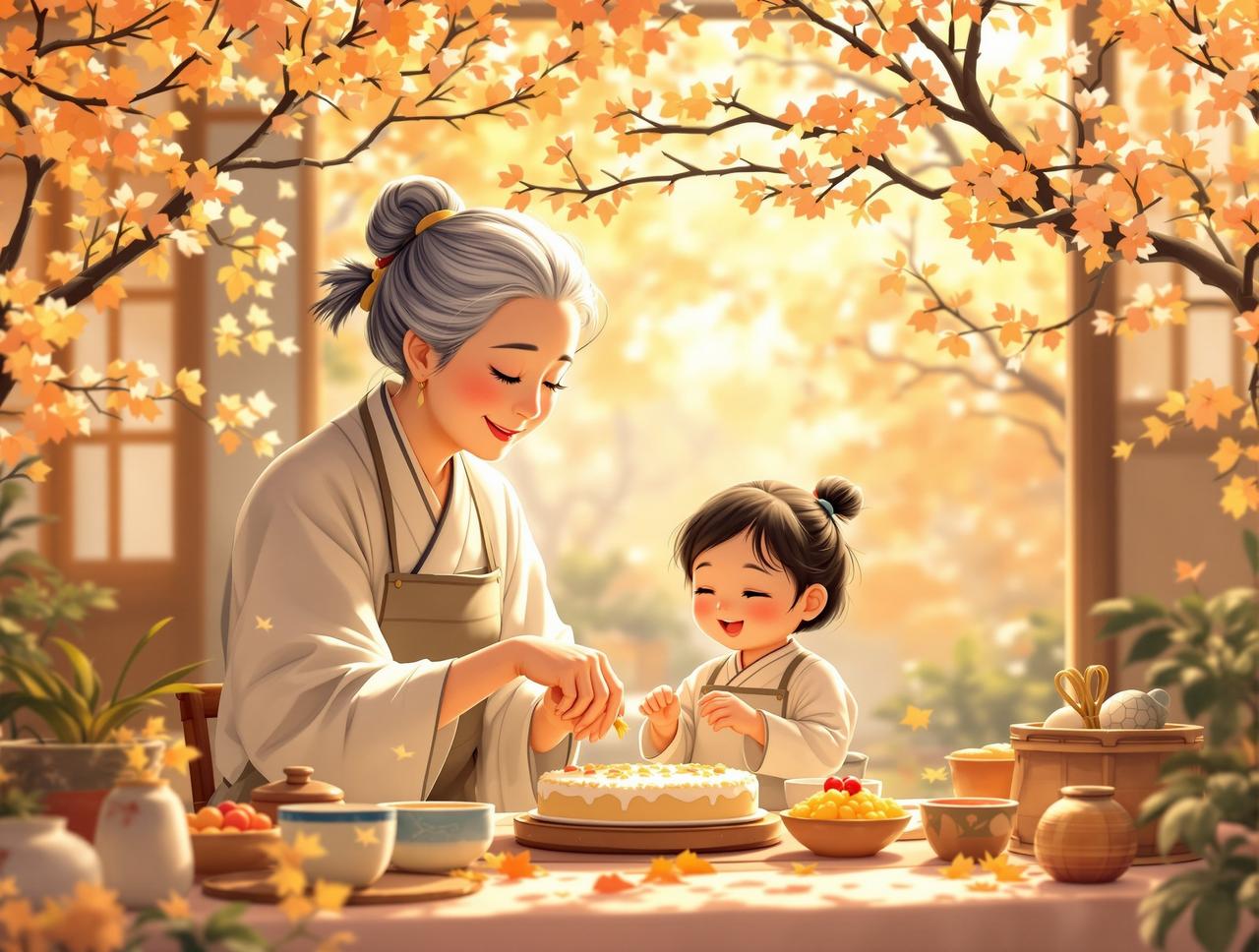 黄豆网址 - 外婆的桂花糕